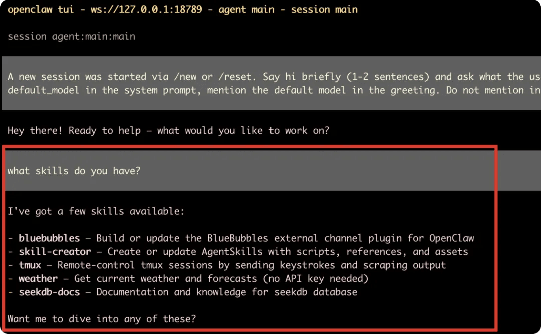 OpenClaw + seekdb skills: Build Your Own Personal seekdb Assistant
