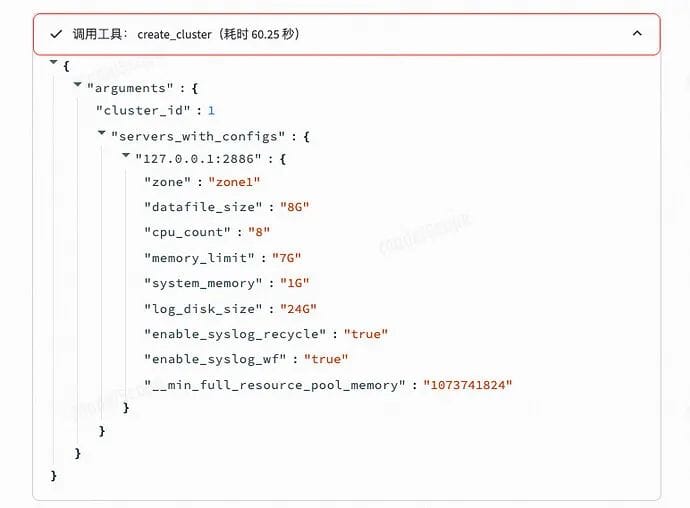 Create the cluster