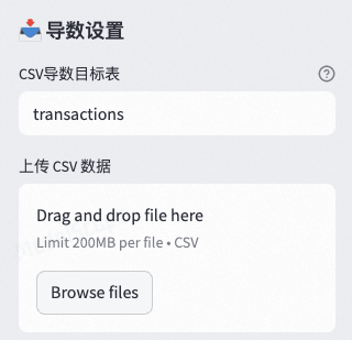 Import the data