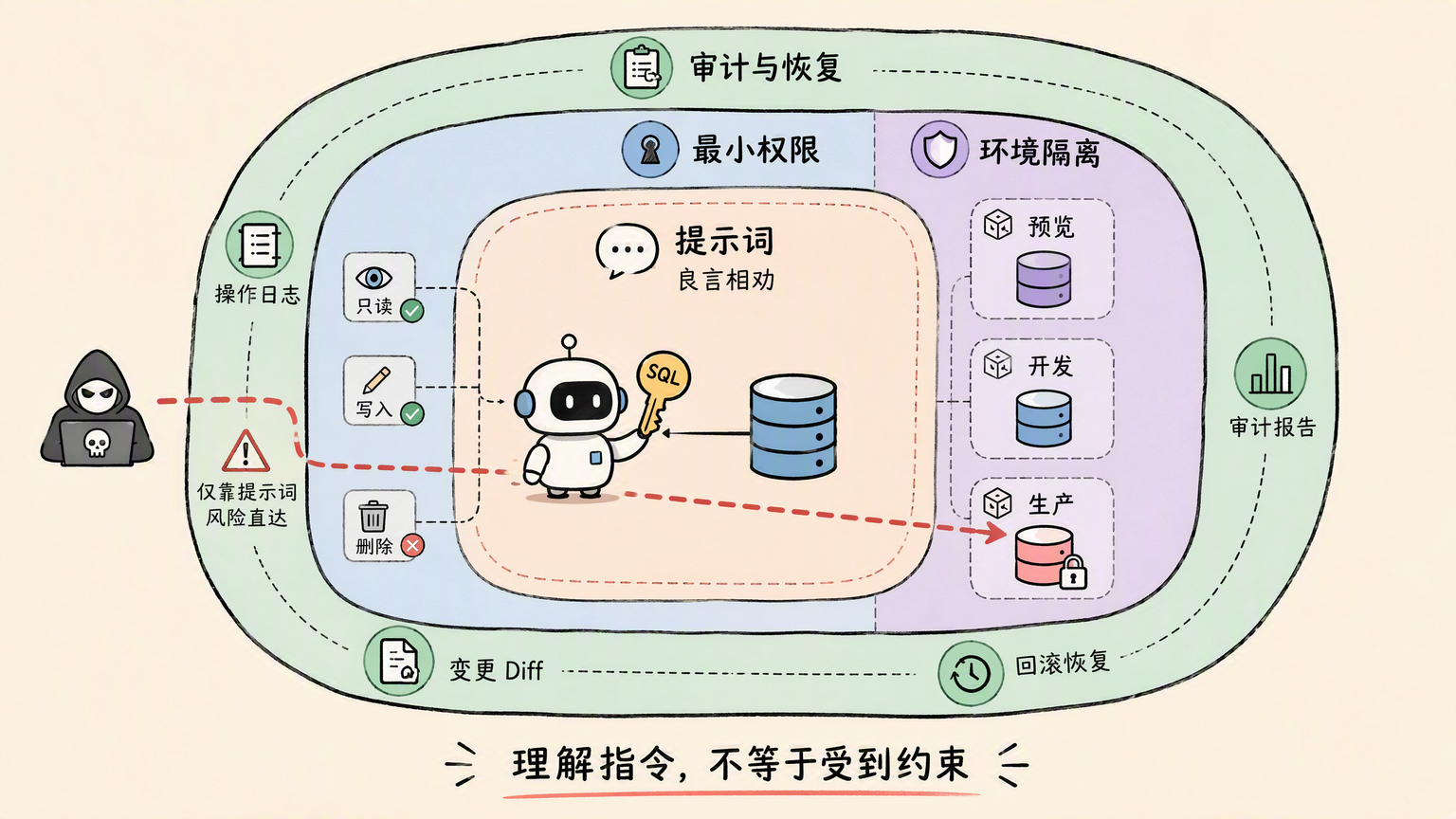 Missing hard isolation among preview development and production lets Agents wipe data