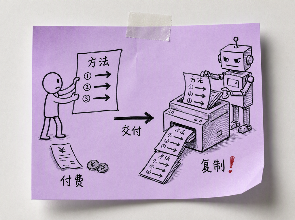 Graphic of CEOs paying to train their own replacements with AI vendors