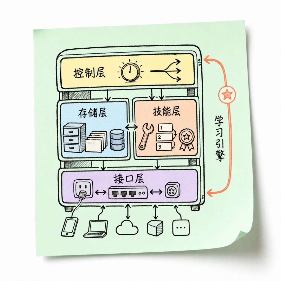 Overview of core Memory modules around policy, units, skills, and integration