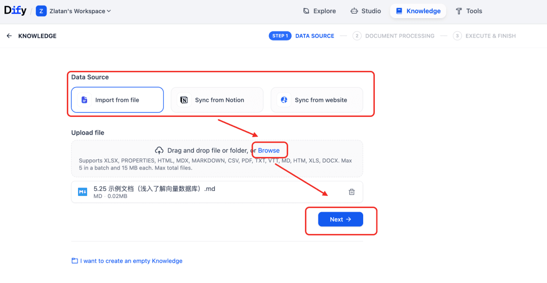 A Step-by-Step Tutorial II — A Guide to Using Dify x OceanBase seekdb