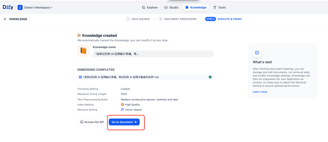 A Step-by-Step Tutorial II — A Guide to Using Dify x OceanBase seekdb