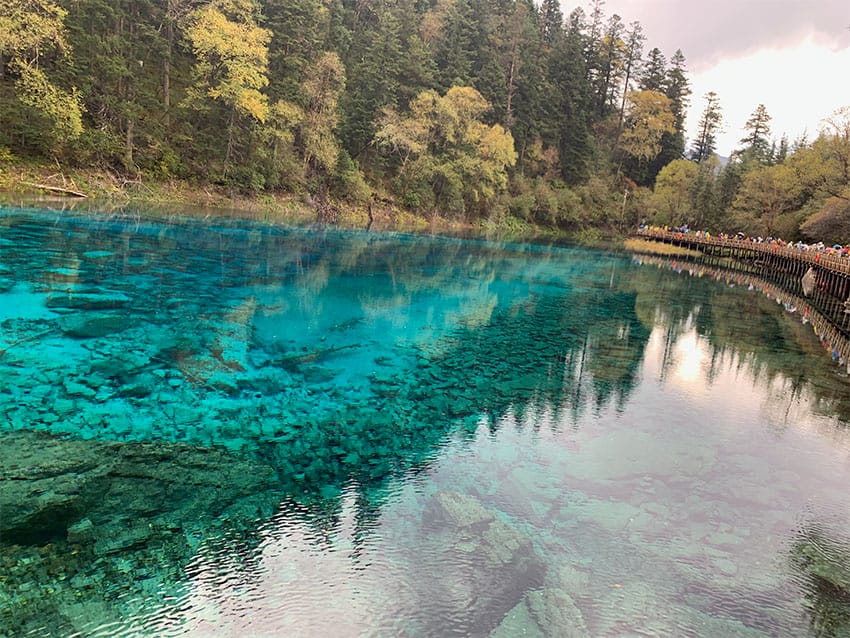 Strolling Through Jiuzhaigou