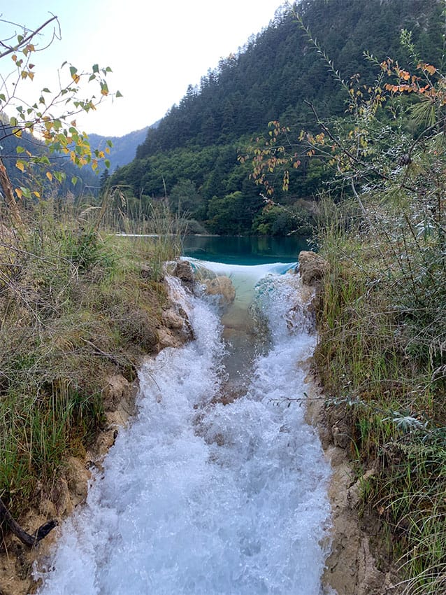 Strolling Through Jiuzhaigou