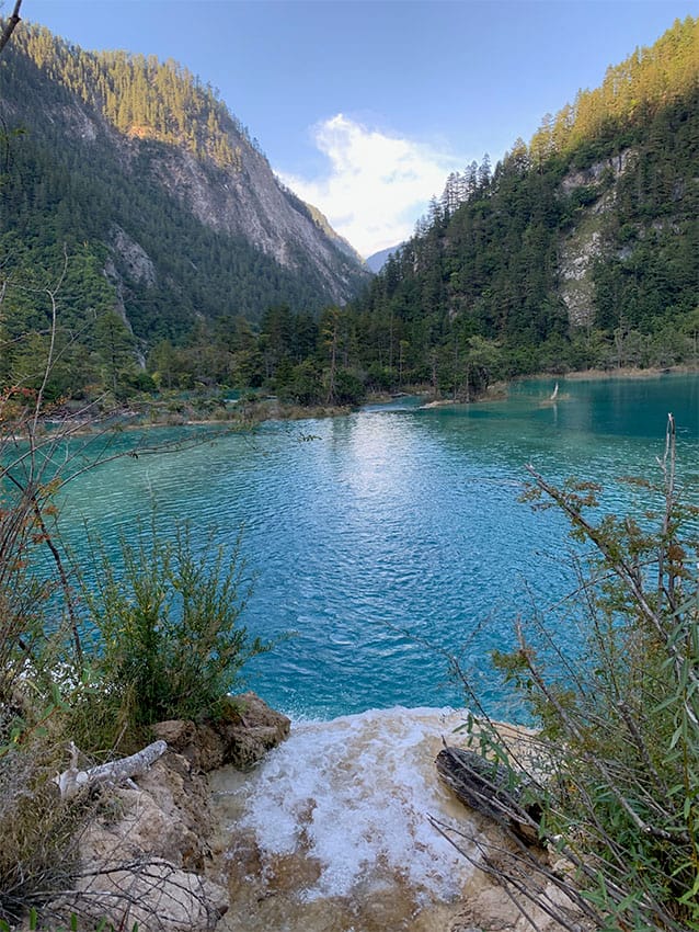 Strolling Through Jiuzhaigou