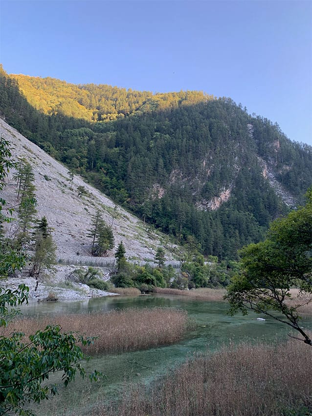 Strolling Through Jiuzhaigou