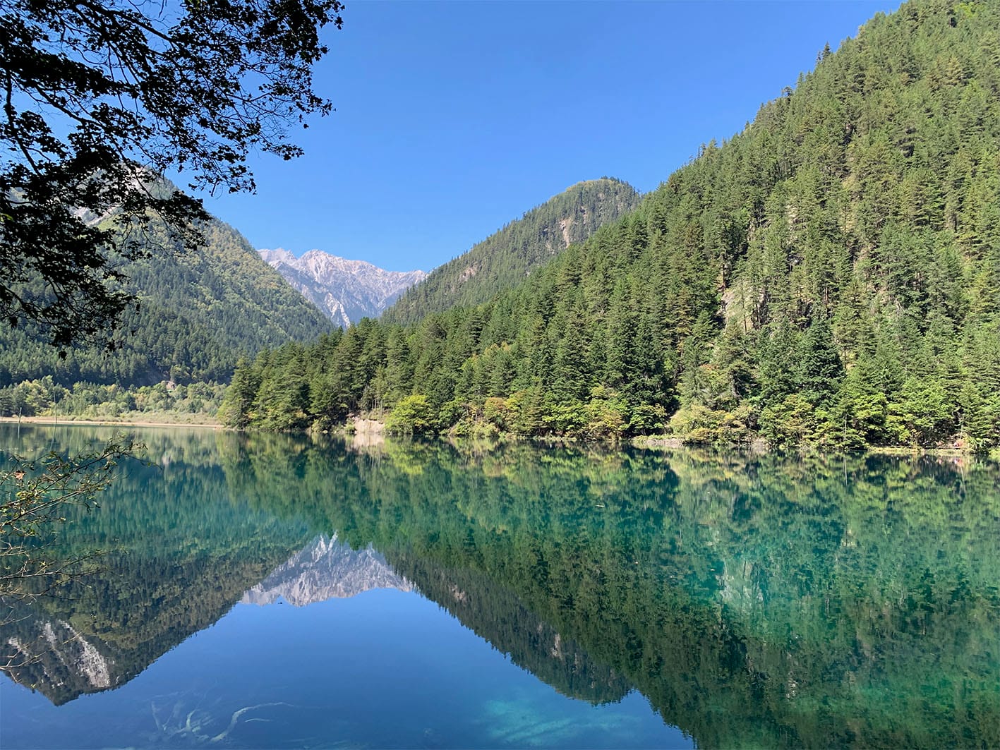 Strolling Through Jiuzhaigou