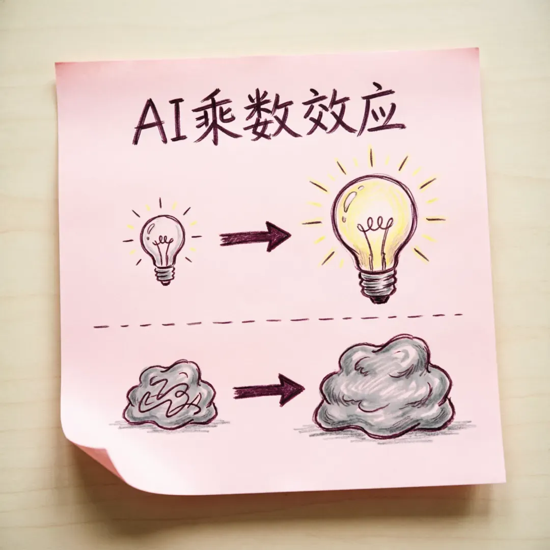 Illustration of Feng Ruohang's views on writing articles with AI